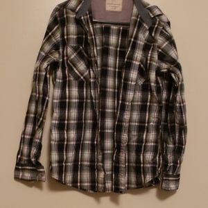 Weatherproof Vintage Mens striped button up size M